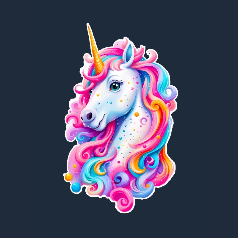 Regenbogen Einhorn 01