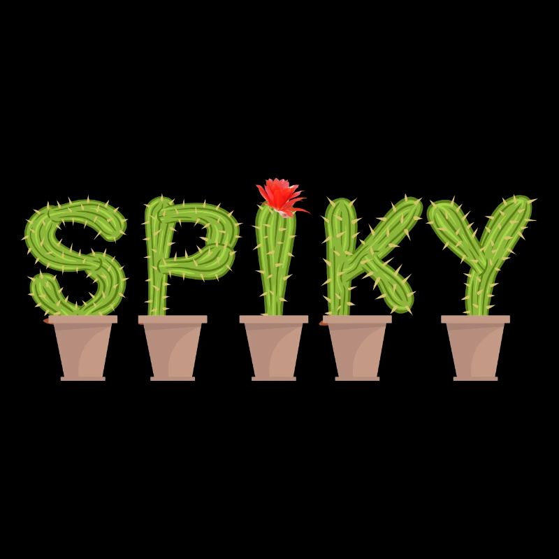 Spiky Cactus - Cactus Tee