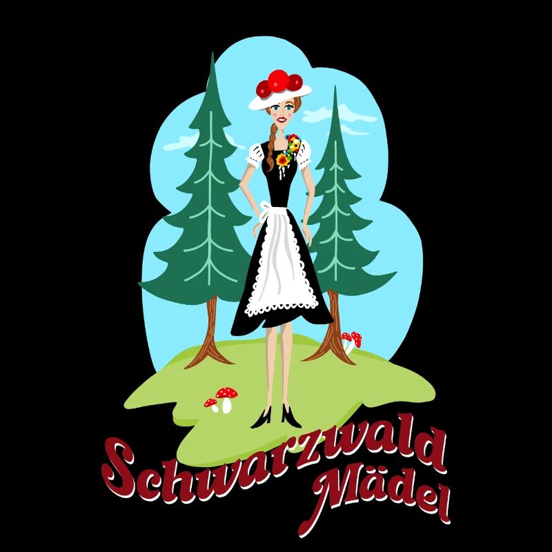Schwarzwaldmädel Retro