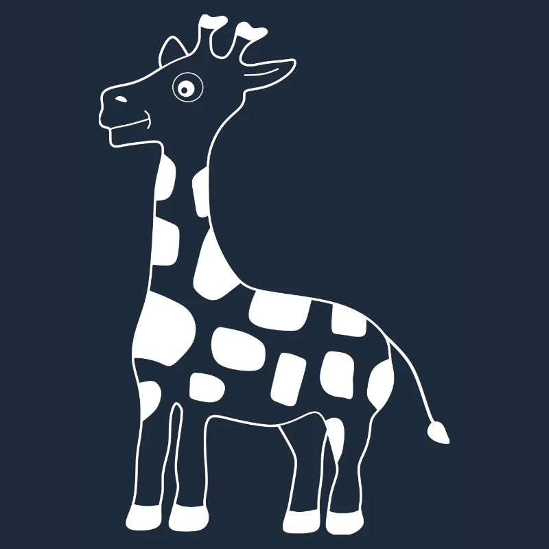 Giraffe weiß
