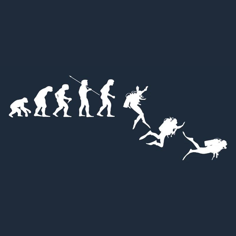 Tauchen Evolution Taucher Geschenk