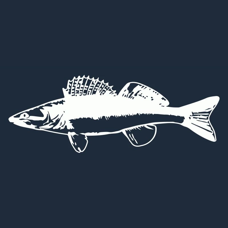 Poisson avec mouvement de l’eau