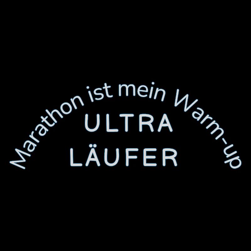 Ultramarathon Motif Statement Funny Uthra Runner
