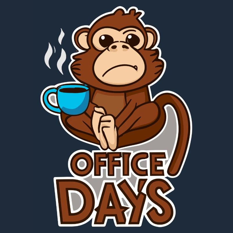 Grumpy Monkey Office-Days Geschenk