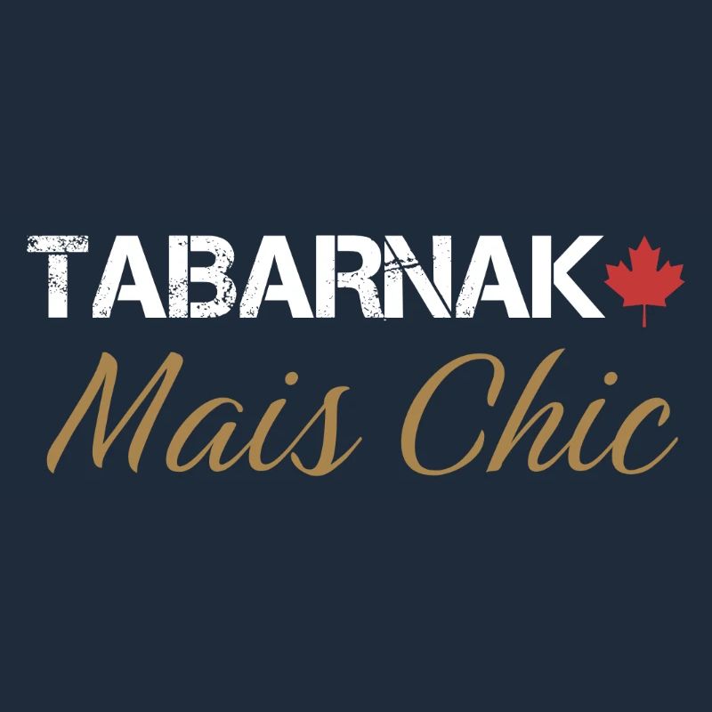 Tabarnak Chic Elegant Nature Pattern