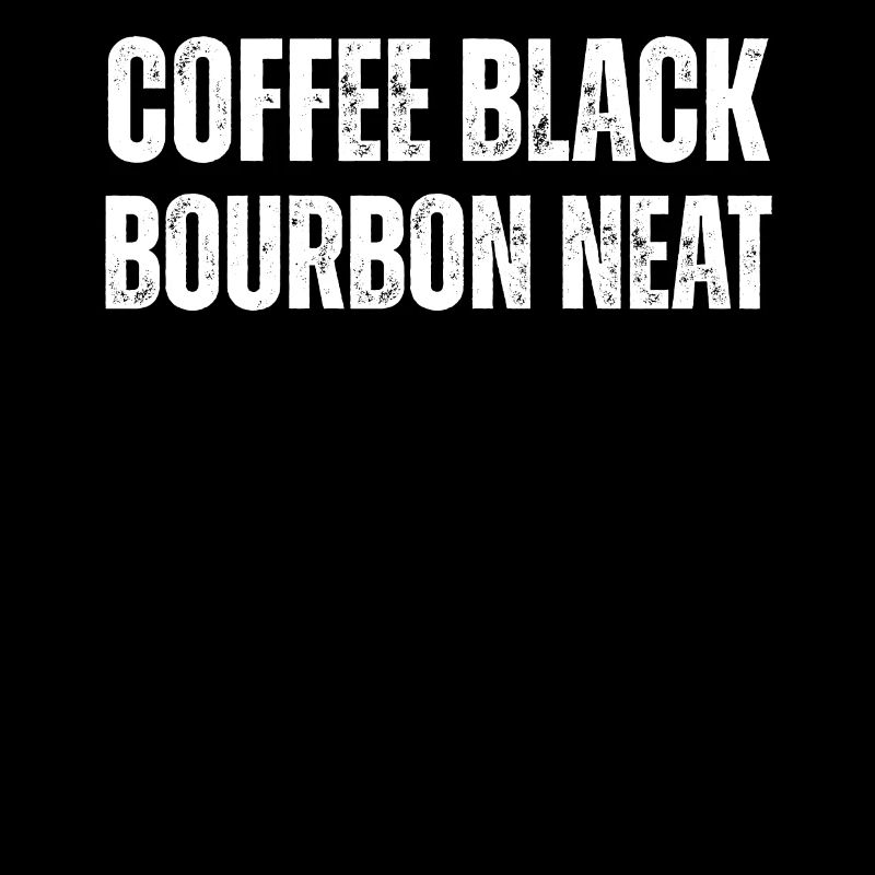 Coffee Black Bourbon Neat