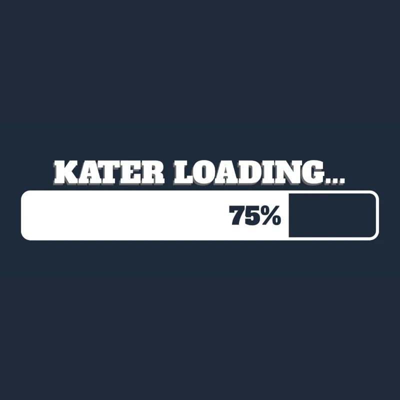 Herren Shirt mit Spruch KATER LOADING