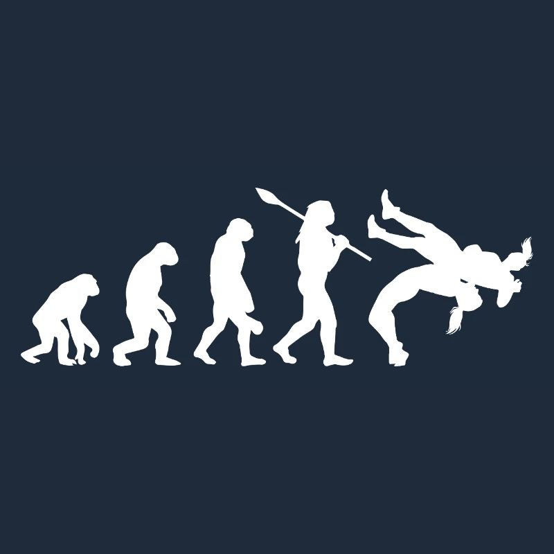 Évolution des sports de combat en silhouette de lutte