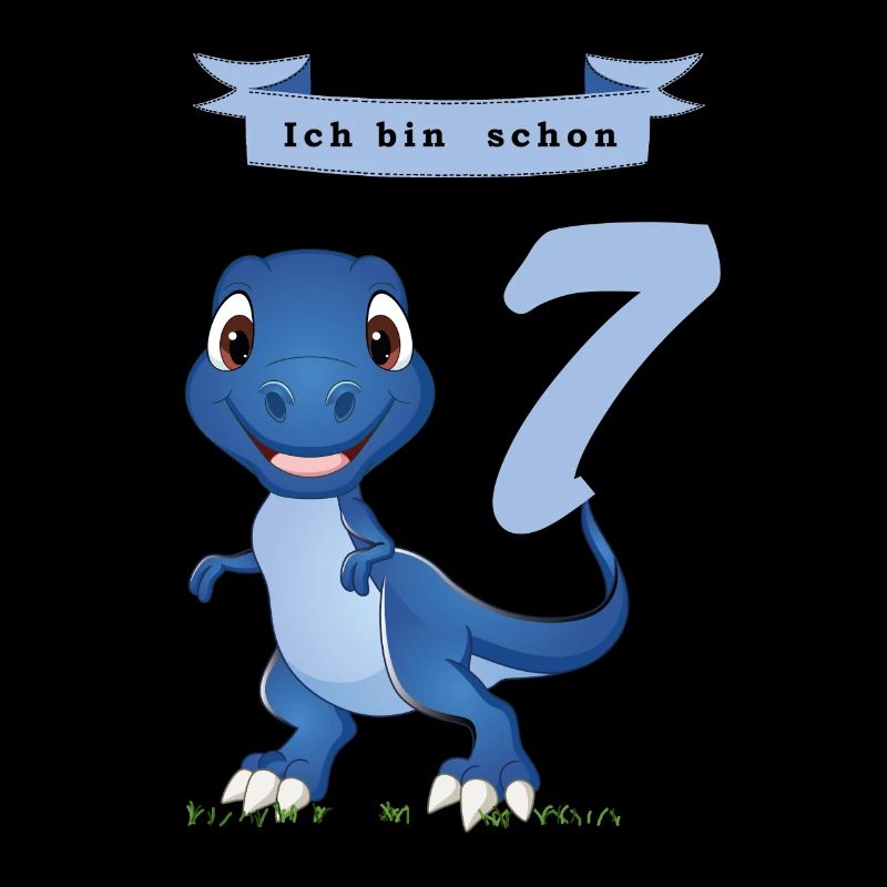 Süßer Dino zum 7. Geburtstag