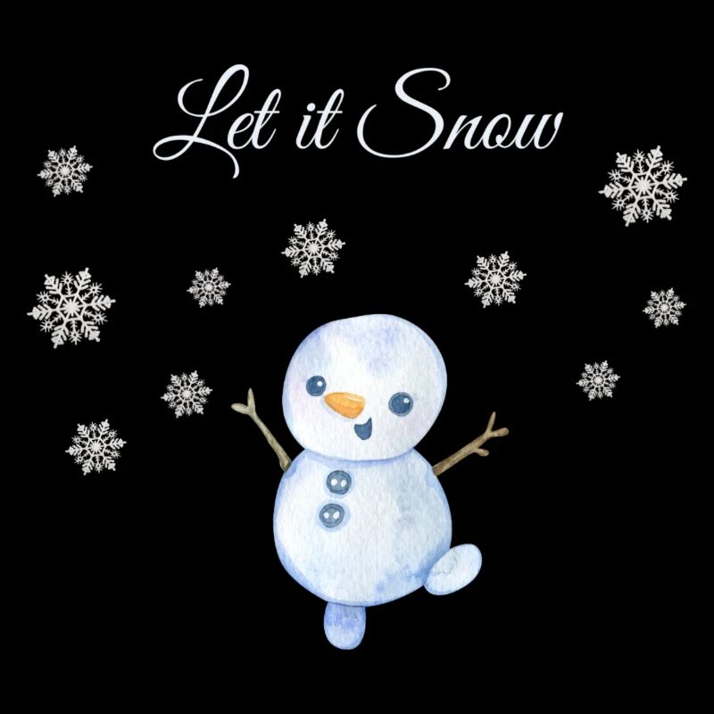 Let it Snow Schneemann