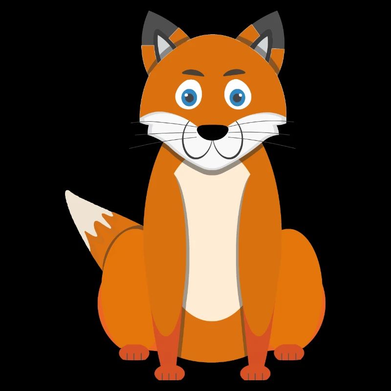 Renard de dessin animé