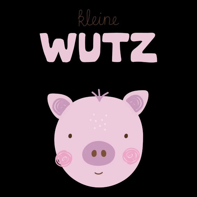 Kleine Wutz rosa Mädchen Geburtstag Kinderzimmer