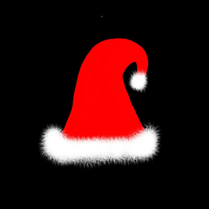 Chapeau de Noël classique