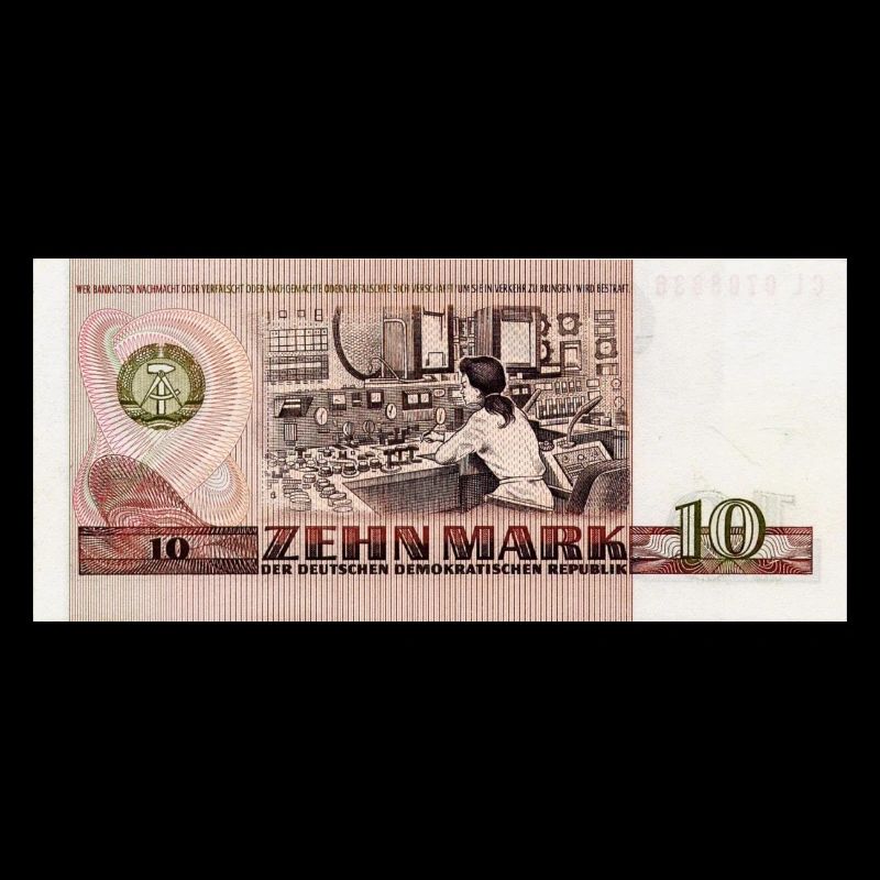 10 Markschein der DDR