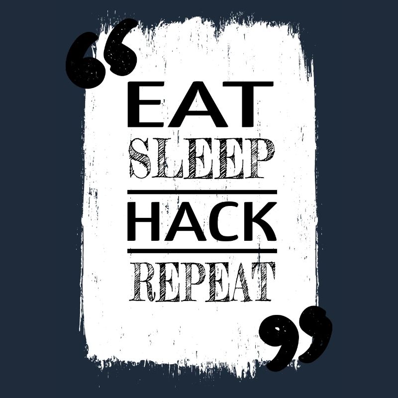 Idée cadeau Analyste Citation Heureuse Hacker Fingers