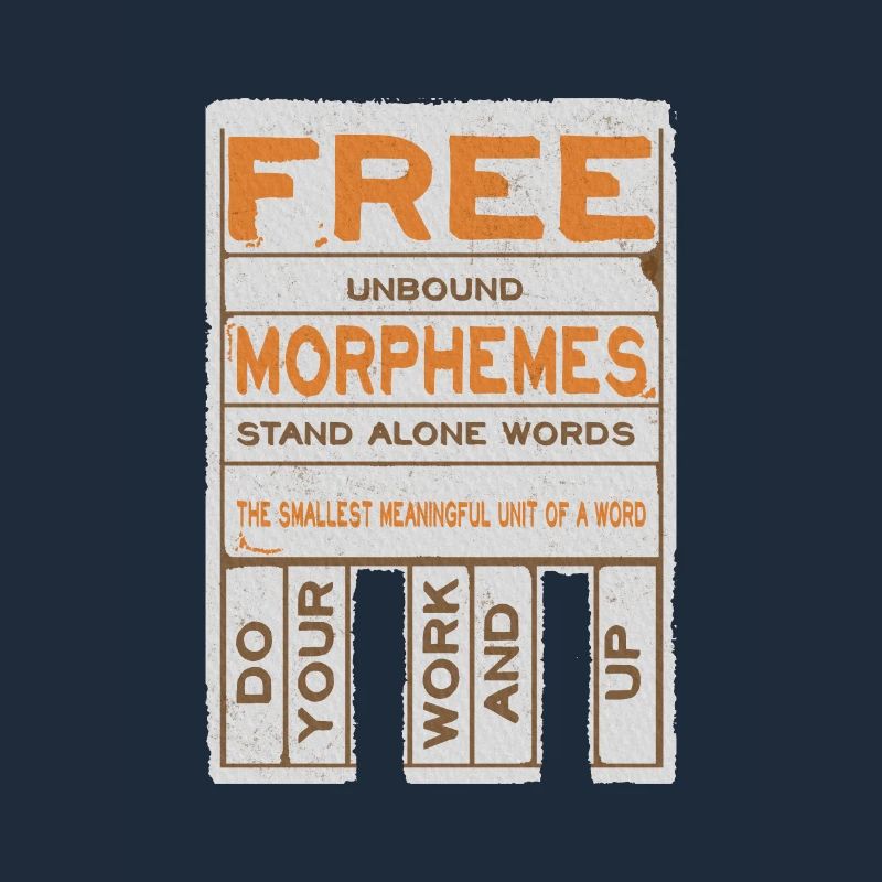 Morphèmes libres drôles alphabétisation structurée
