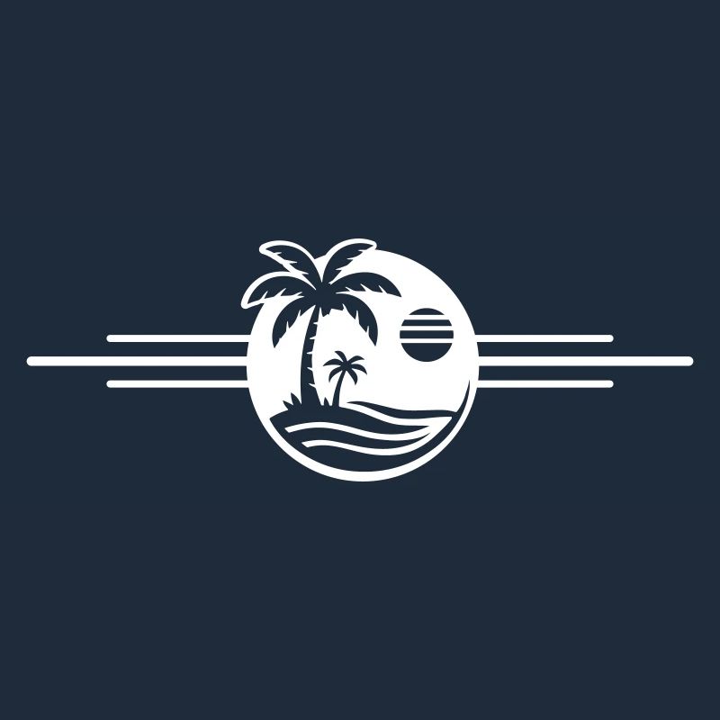 Plage de Palm Trees