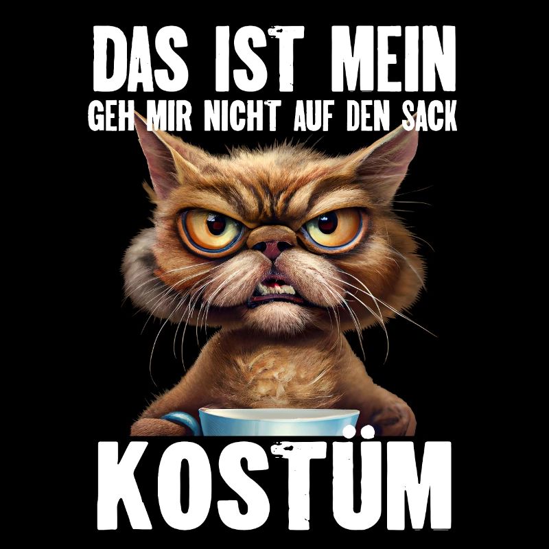 Katze Kostüm Kaffee