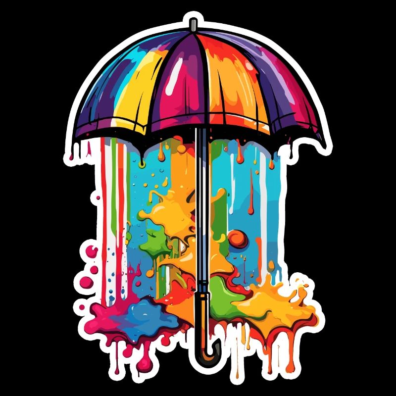 Umbrella / Weather / Precipitation / Raindrops