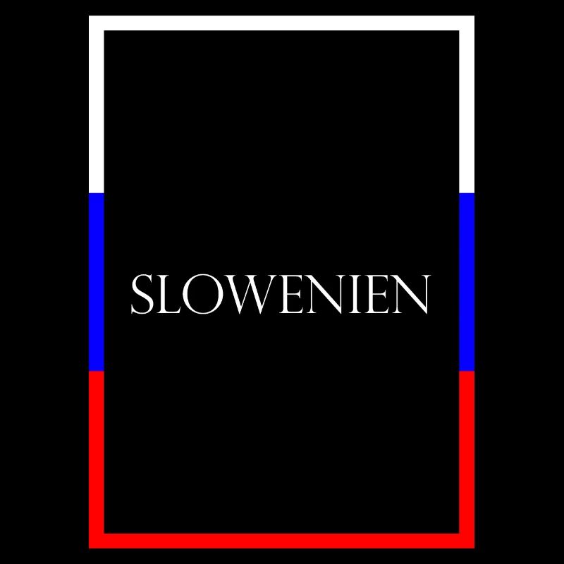 Slovénie Lettrage de la déclaration avec drapeau