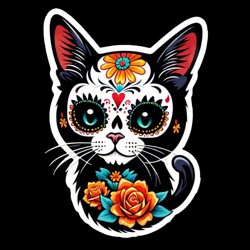 Cat Mexico - Dia de los Muertos