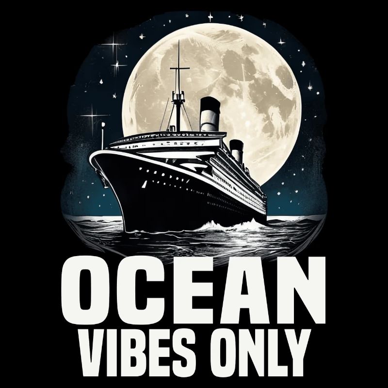 Ocean Vibes Only Cruise Ship Vacation Group