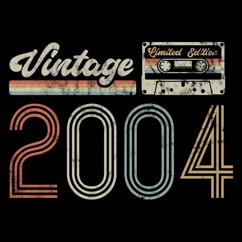 Limited Edition Vintage 2004 Geburtstag Geschenk