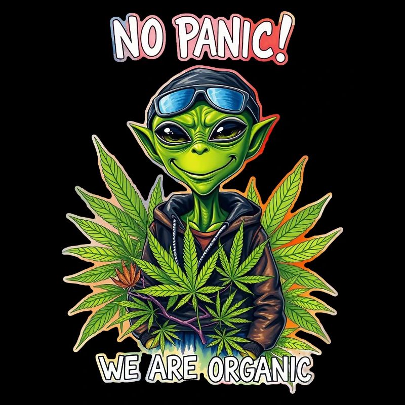 Cannabis Alien - PAS DE PANIQUE NOUS SOMMES BIO 2