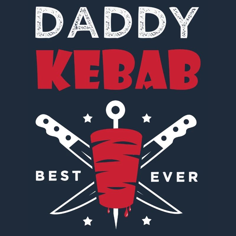 daddy kebab gift dad chef best kebab