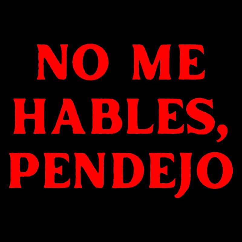 Sprich nicht mit mir - Spanisch Sprache