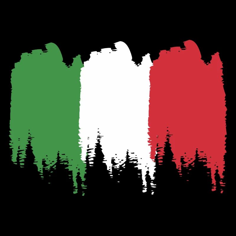 Drapeau de l’Italie Drapeau du pays