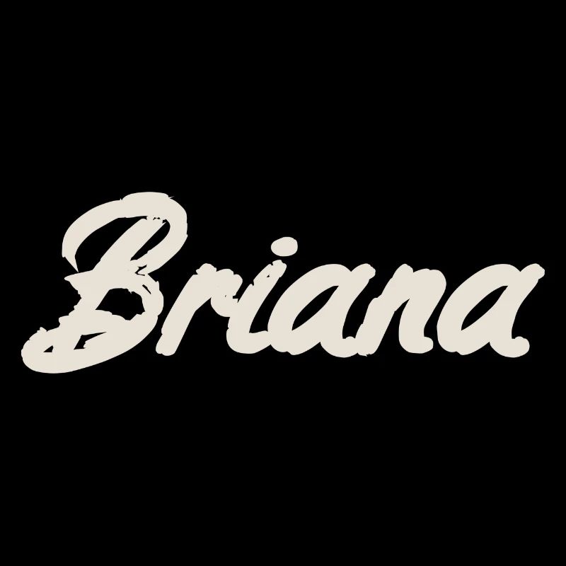 Briana Naming Name Tag Name Day
