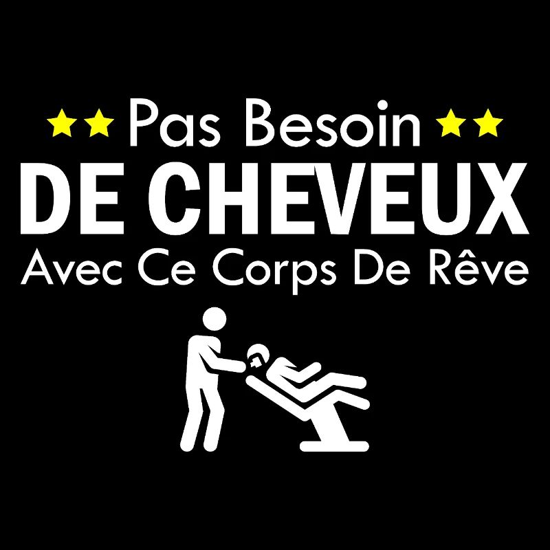 Pas besoin de cheveux avec ce corps de rêve