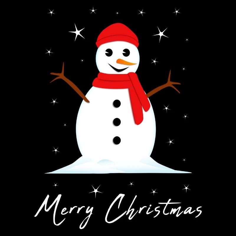 Snowman Merry Christmas