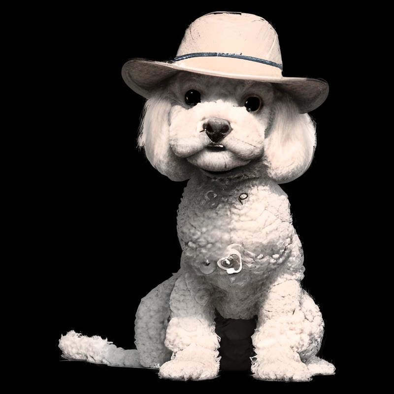 chiot caniche chien propriétaire caniche chiot chien amour