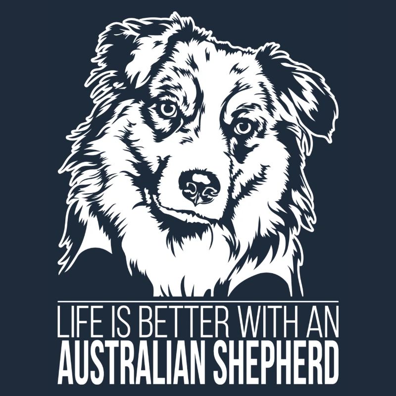 Australian Shepherd Hunde Spruch Aussie Wilsigns