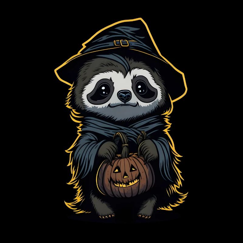 Halloween Sloth - Sloth Witch