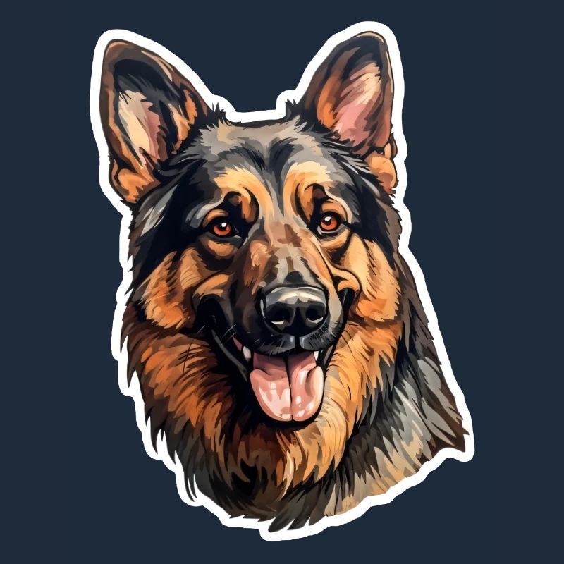 German Shepherd Artistic