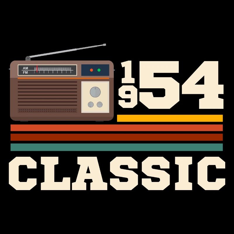 Anniversary 1954 retro classic