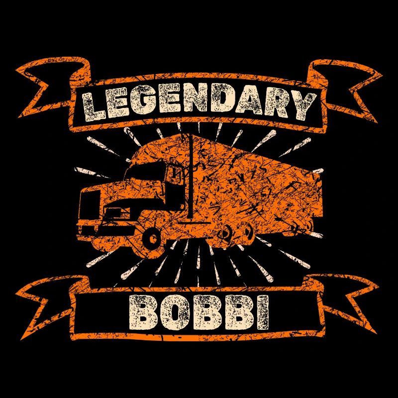 Bobbi as a trucker