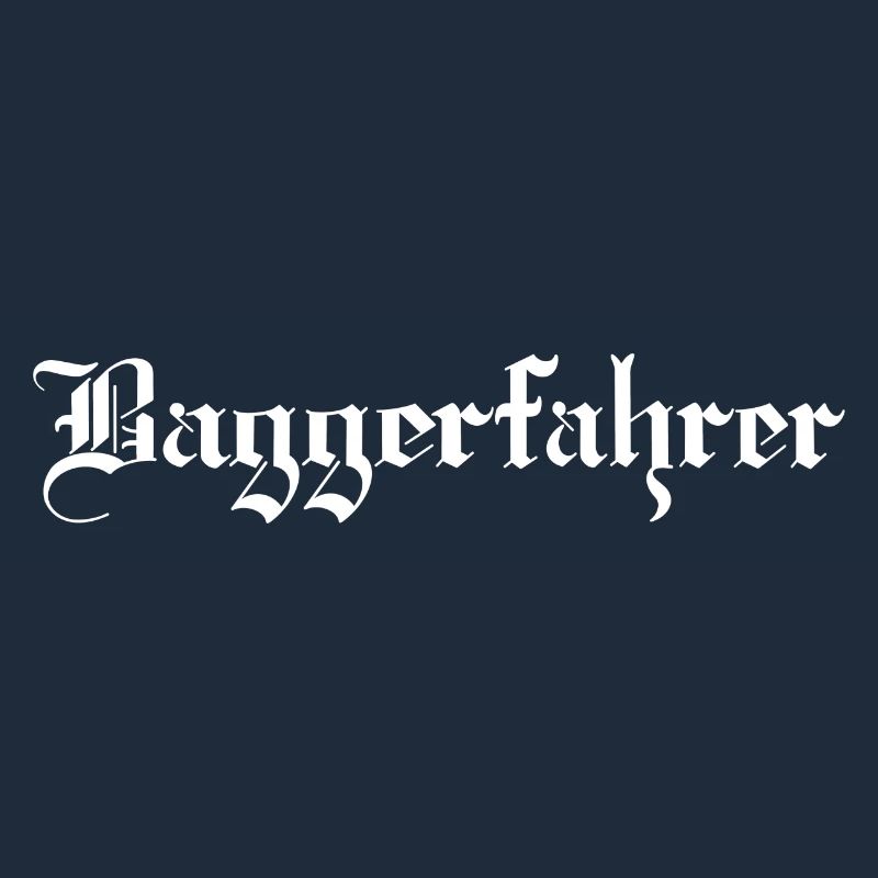 Der Baggerfahrer