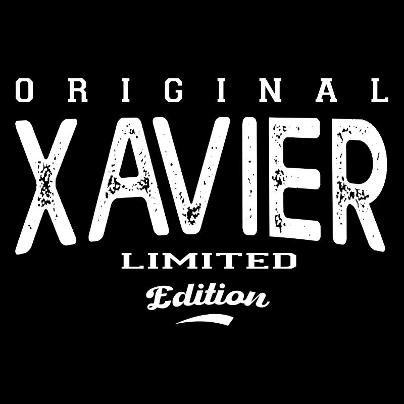 Xavier Tshirt personalized name xavier
