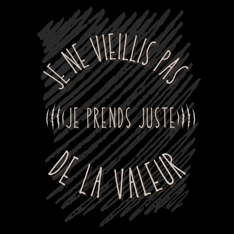 I'm not getting old I'm just getting valuable