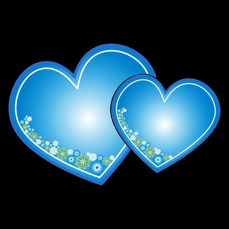 Coeurs bleus