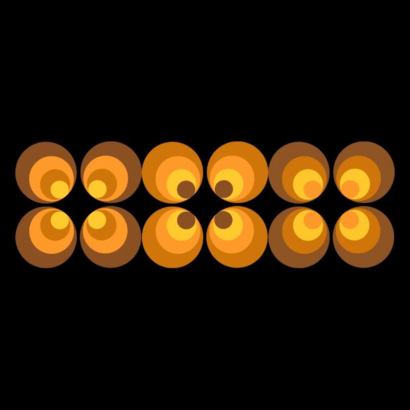 70s Flower Pattern Retro