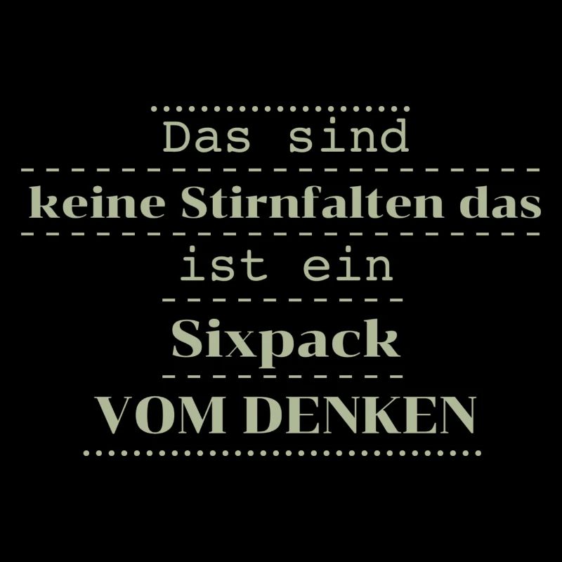 witziger spruch sixpack
