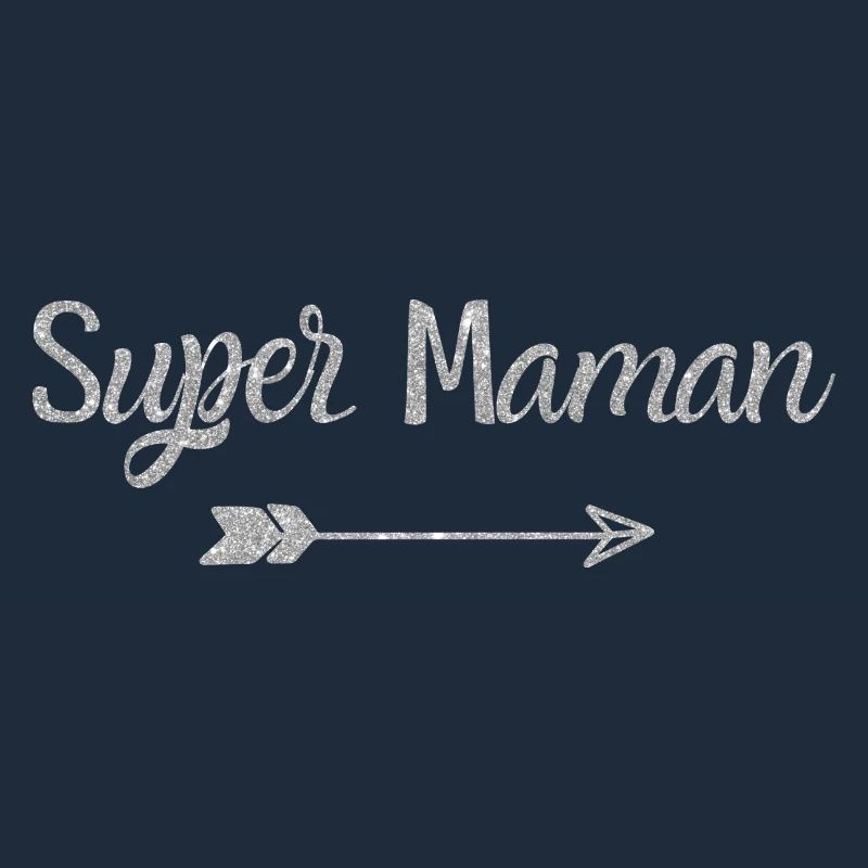 Super Silver Mom - Mom Gift