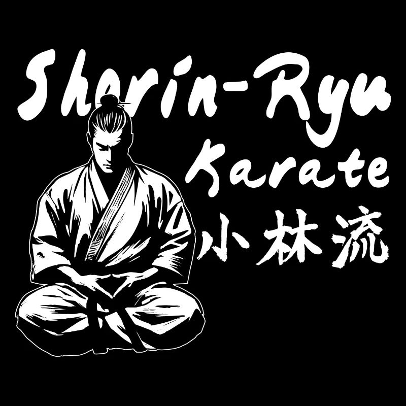 Shorin Ryu Karate Kanji Kimono Kampfkunst