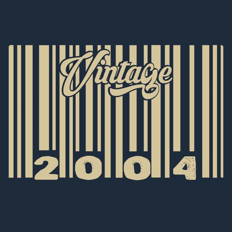 vintage 2004 Barcode 2004: Year 2025.