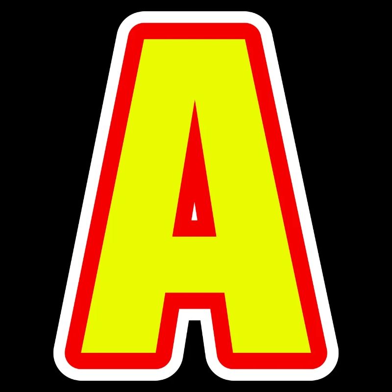 Alphabet, letter A